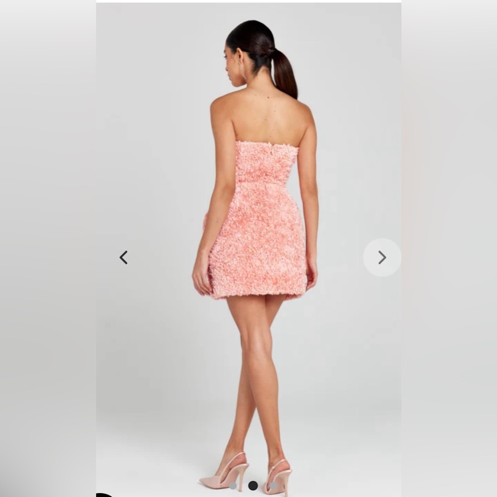 Nadine Merabi Maisy Peach Dress - Picture 2 of 6
